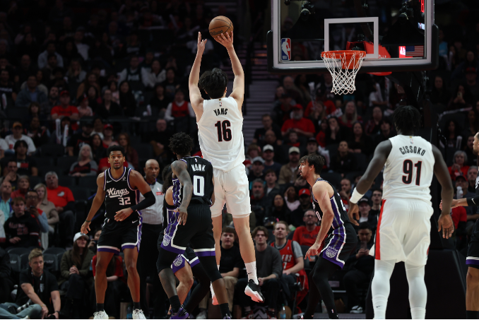 杨瀚森能够, 得盆满钵满, 在开拓者的